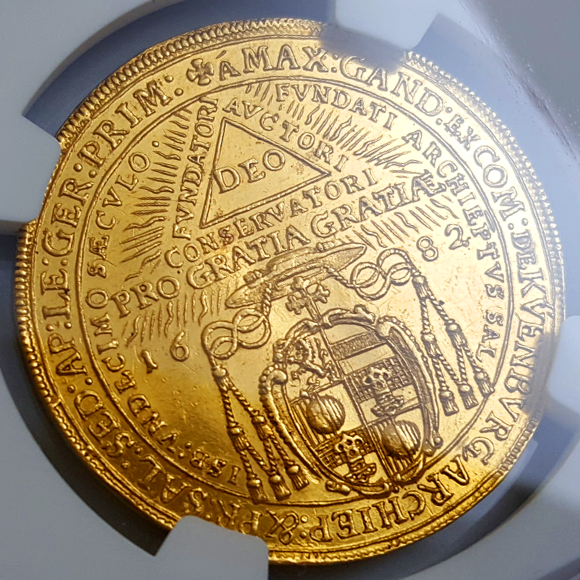 1682年4ダカット金貨
